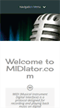 Mobile Screenshot of midiator.com